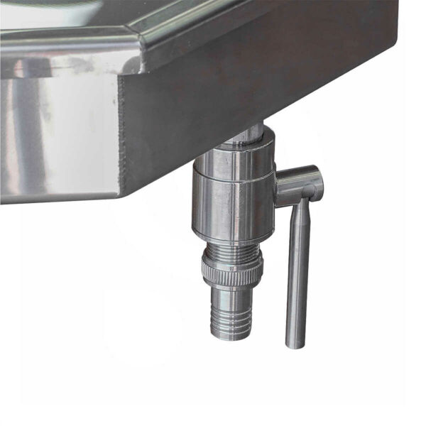 Mesa de separación de acero inoxidable AISI 304 1200X500 - Imagen 2